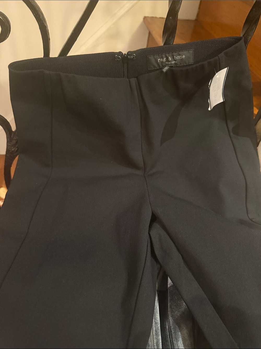 rag & bone Black Tailored Dress Pants